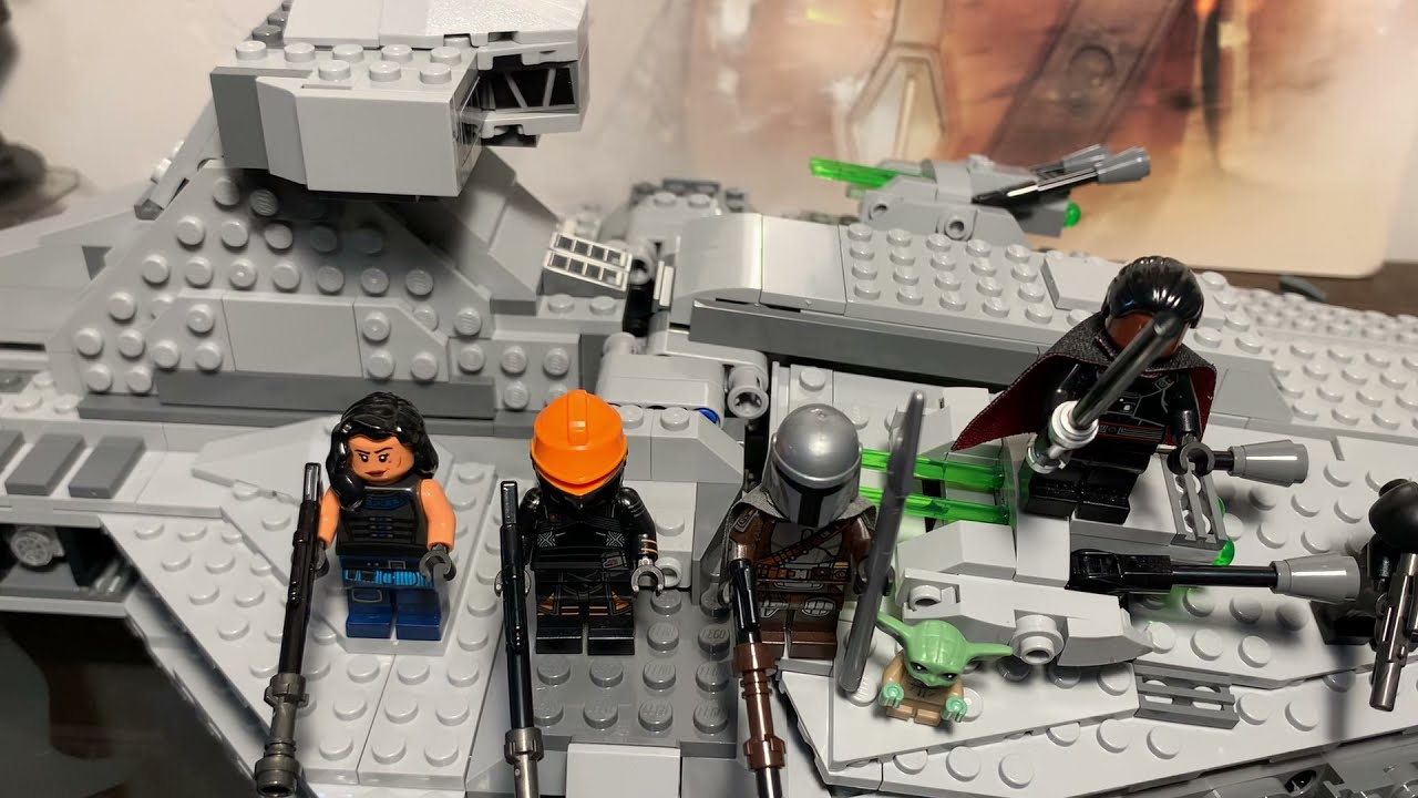 Lego Star Wars the Mandalorian imperial light cruiser review
