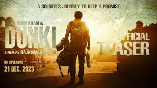  Dunki - Official Teaser Trailer | Shah Rukh Khan | Taapsee Pannu | Rajkumar Hirani (Fan-Made) Image
