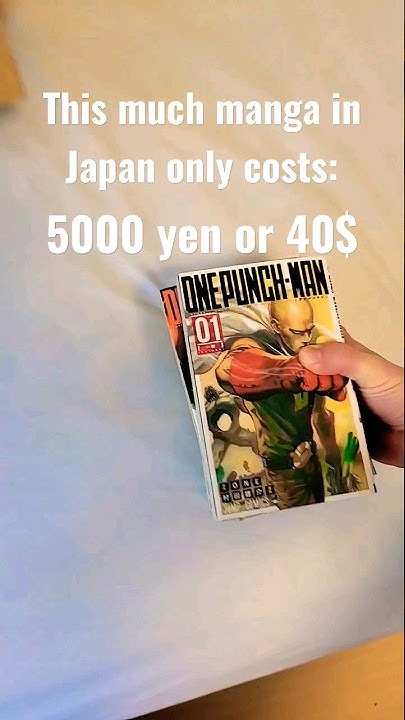 What does this much manga cost in Japan!? All of One Punch Man? # - How Much Does Manga Cost In Japan