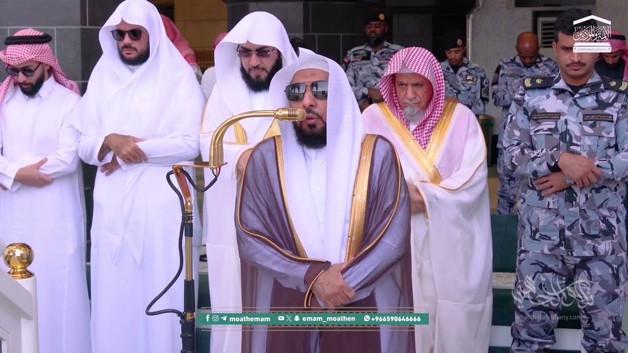 تلاوة رهيبة لـ سورتي الأعلى والغاشية للشيخ د. عبدالله الجهني | صلاة الجمعة 27 رجب 1447هـ