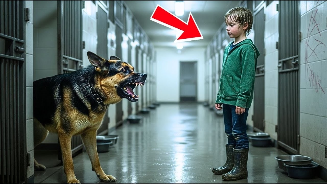No One Could Get Close to This Broken German Shepherd — Until a Quiet Boy Reached Out