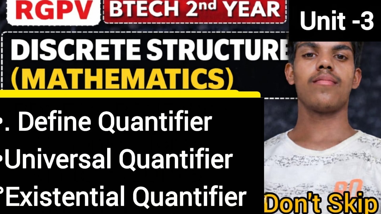 Quantifiers | Universal & Existential Quantifiers |Discrete Mathematic ...