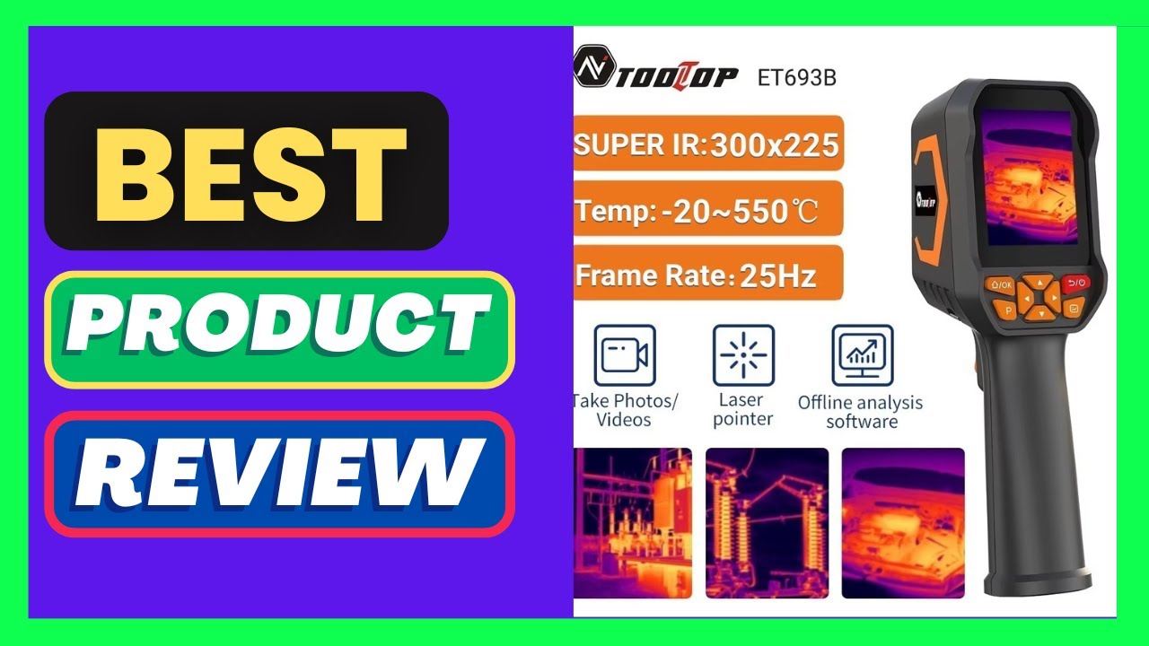 TOOLTOP ET693B Handheld Thermal Imaging 300*225 Super IR Image