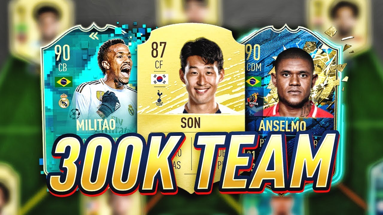 BEST POSSIBLE 300K WEEKEND LEAGUE TEAM (300K SQUAD BUILDER) - FIFA 20 Ultimate Team