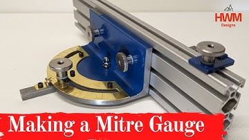 Make A MITER GAUGE [From Scratch!]