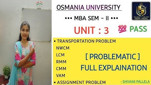 ORM || UNIT 3 || PROBLEMATIC VIDEO 💯 || MBA SEMESTER : 2 || OSMANIA UNIVERSITY || ‎@shivanipallela 