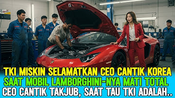 TKI YANG DICACI MAKI‼️TKI INI SELAMATKAN CEO CANTIK KOREA SAAT MESIN LAMBORGHININYA YANG MATI TOTAL
