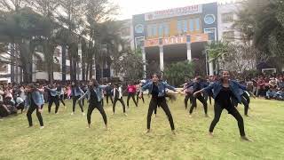 #flashmob #vjit # trending     Flash mob  VJIT at Hyderabad 2023