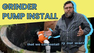 Grinder Pump Install in Lago Vista, Texas!