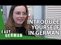 Introduce yourself in German (for absolute beginners) | Super Easy German (76)