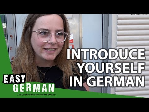 Introduce yourself in German (for absolute beginners) | Super Easy German (76)