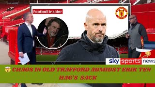 🚨MANAGERIAL CRYSIS STRIKES :🤯 ERIK TEN HAG FIRED: WHO WILL SAVE MANCHESTER UNITED NOW?