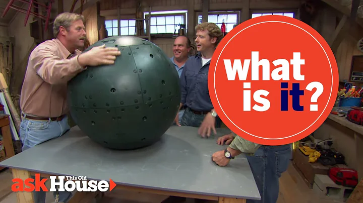 Green Plastic Round Object and Stand | What Is It | Ask This Old House