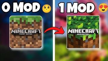 Java Mod Make Your Minecraft Pocket Edition Into Java  Edition ( Only 1 Mod )