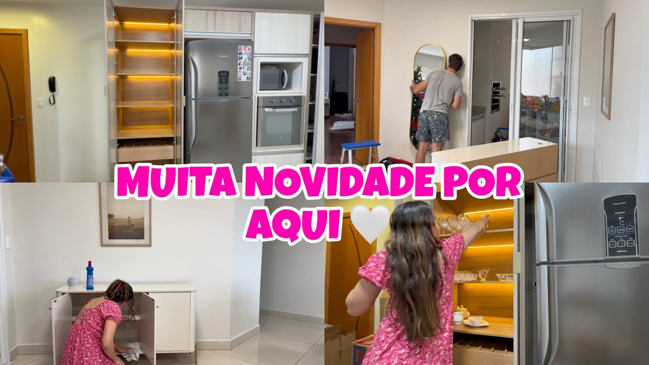 MUITA NOVIDADE POR AQUI + CHEGOU NOSSA CRISTALEIRA E BUFFET🤍