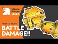 HOW TO PAINT BATTLE DAMAGE ON ARMOUR - Miniature Painting Tutorial
