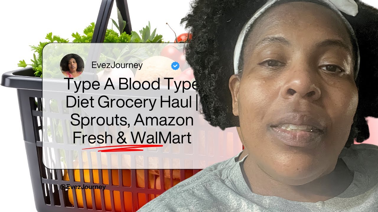 Покупка продуктов для диеты по группе крови А | Sprouts, Amazon Fresh и Walmart