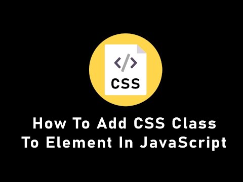 Video: Hoe verberg je een klasse in CSS?