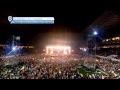 Okean Elzy at the Lviv Arena: thousands sing national anthem at Ukrainian Independence Day concert