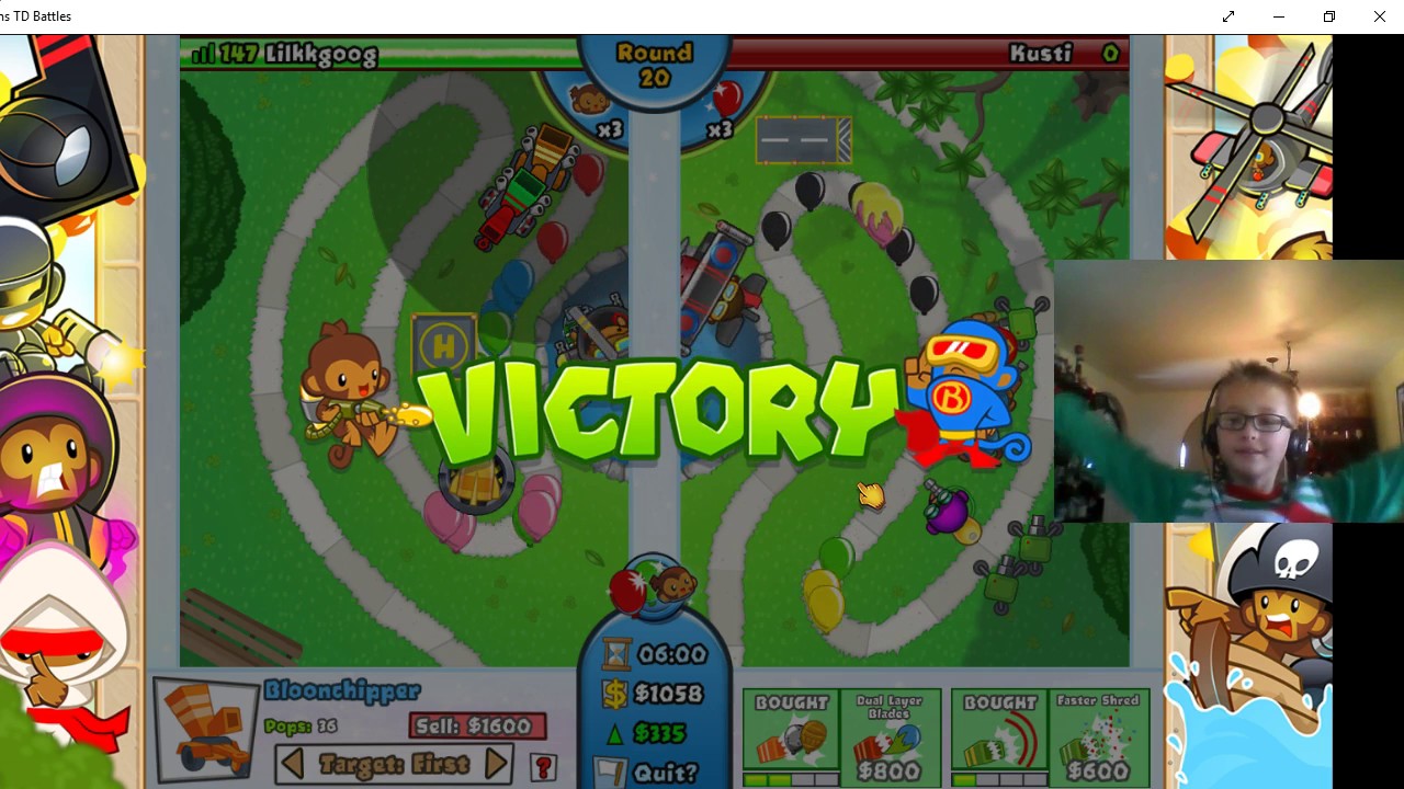 bloons td battles all towers