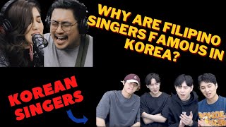 Filipino singers who went viral by Korean singers!