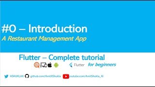Flutter for beginners #0 Introduction - A Restaurant Management App screenshot 3