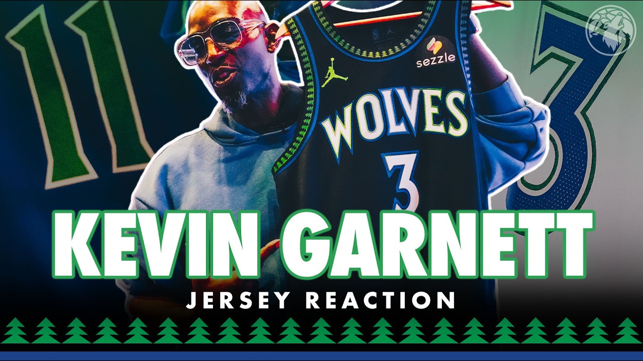KG's Reaction Says It All... π | Kevin Garnett Sees the New Jerseys for the First Time πΊ