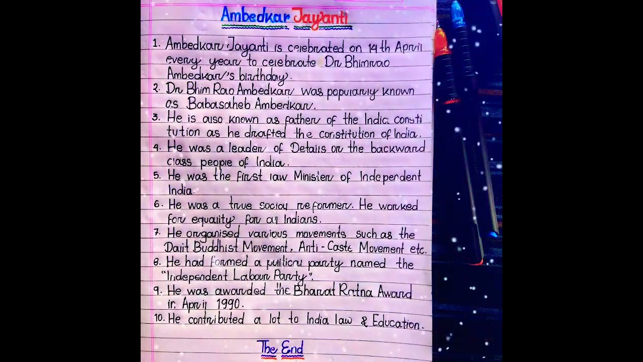 10 Line Speech In English 