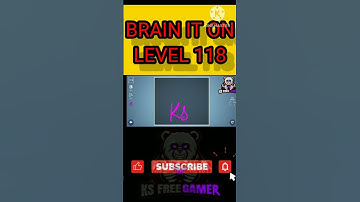 BRAIN IT ON LEVEL 118 ll#shorts #brainiton #level118 #viral #trending #ksfreegamer