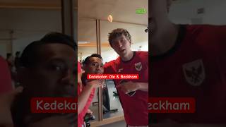 Beckham Putra Udah Kena Virus Selebrasi Ole Romeny  oleromeny beckhdanutra timnasindonesia