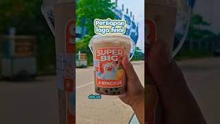 minum bingxue 1 liter #hobimakan #food #bingxue