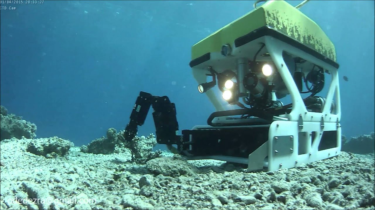 Eca-Robotics H800 ROV - YouTube