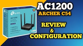 Tplink router AC1200 access point configuration l Review