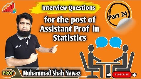 #24: Interview Questions & answers for A/P👨‍🎓 of Statistics