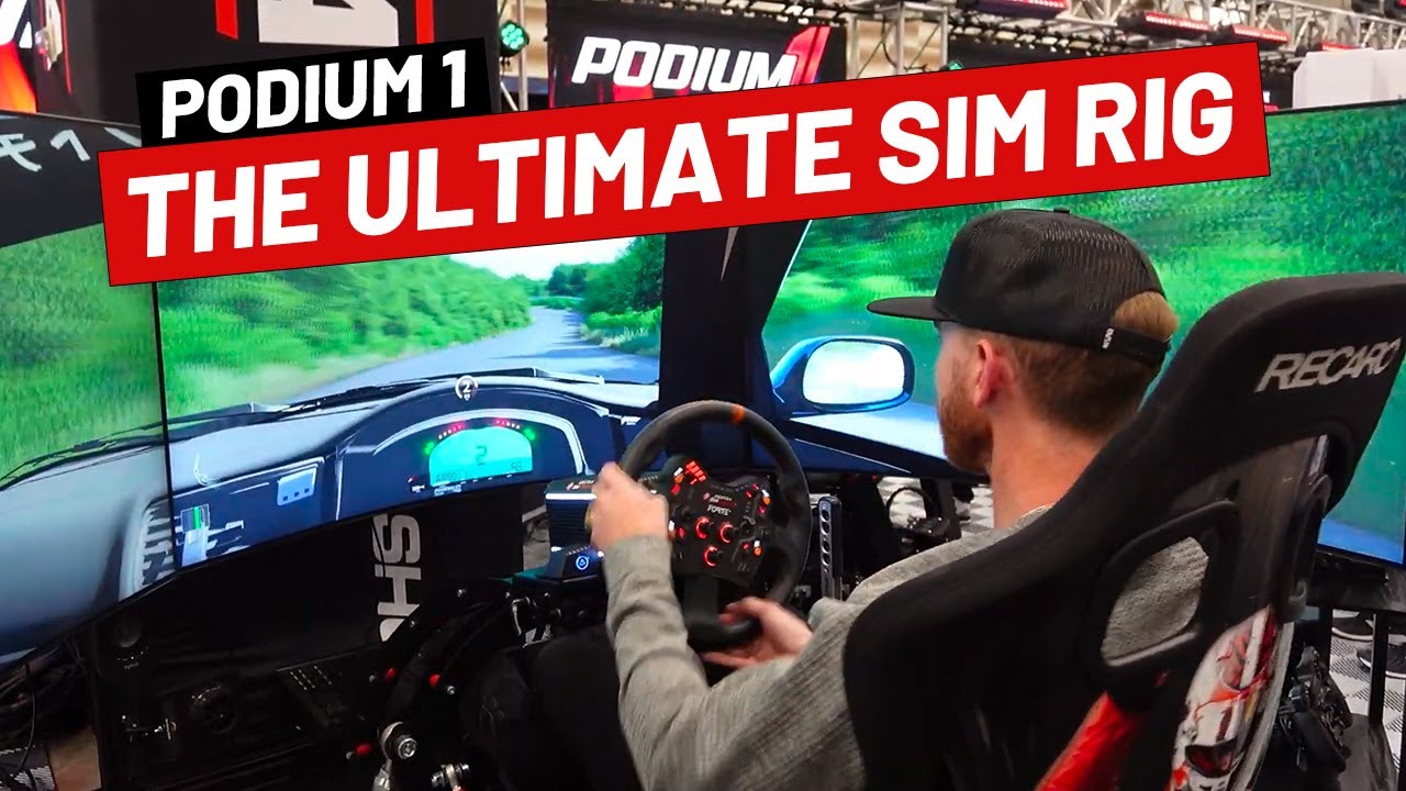 Podium Sim Racing The Most REALISTIC Sim I’ve Ever Driven! | Full Motion Test at Podium 1 ...