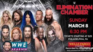 جميع توقعاتي لنتائج عرض غرفة إقصاء اليمنيشن تشامبر ٢٠٢٠ elimination chamber 2020