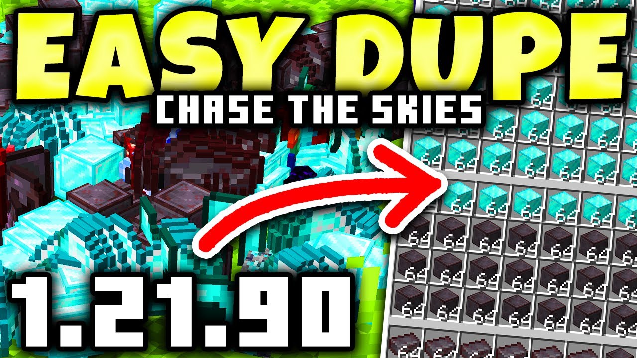 How to Duplicate Items in Minecraft Bedrock 1.21.90 (Chase the