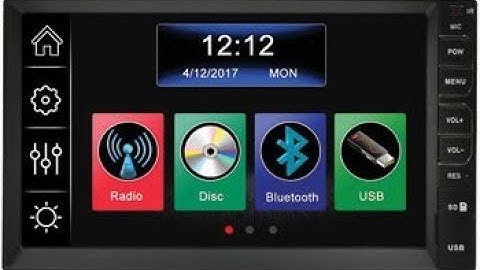 Central Multimídia Mp8 Tay Tech c/ Tv Digital no Aux Radio Usb Sd Bluetooth Espelhamento #Android