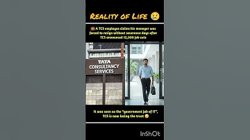 Reality of Life in IT Industry 😢 #tcs#layoffs #software #microsoft #oracle #corporate #amazon