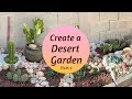 Creating a Mini DESERT GARDEN | Cactus Garden (Part 2)