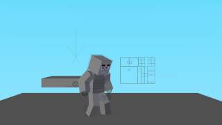 jumping/movement minecraft animation test