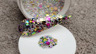 How to Glitter Mix/ MardiGras