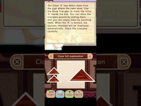 Layton's Mystery Journey - Puzzle 1