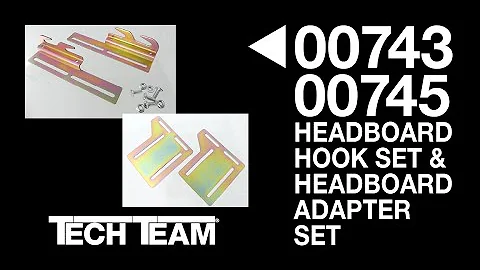 Tech Team 00743/00745 Headboard Adapter Set