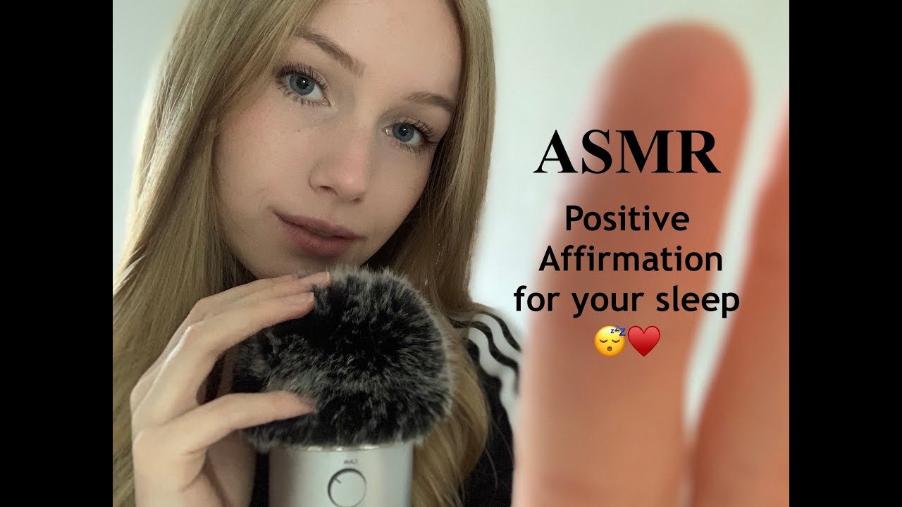 Asmr Positive Affirmations For Your Sleep 😴 Personal Attention Relaxasmr Youtube