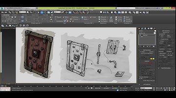 3D modelling a Wardoor Shield in 3dsMax