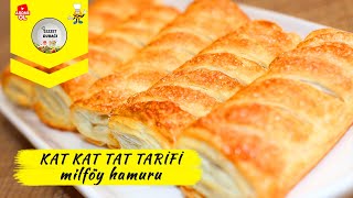 MİLFÖY HAMURUNDAN KAT KAT TAT TARİFİ | KAT KAT TAT NASIL YAPILIR? Resimi