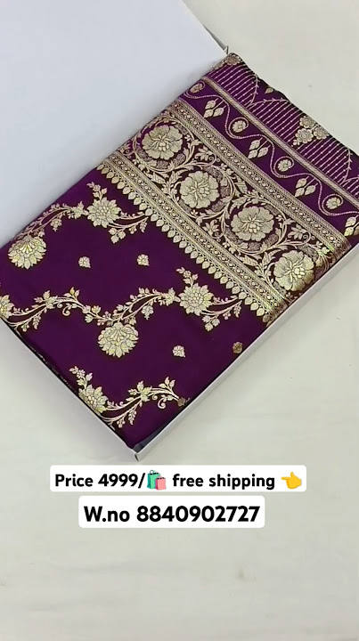 Top saree) so beautiful very nice banarasi pure katan saree 💯🛍️ trending saree #available
