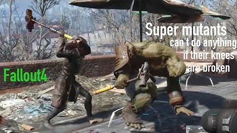 Fallout 4　Super mutants can