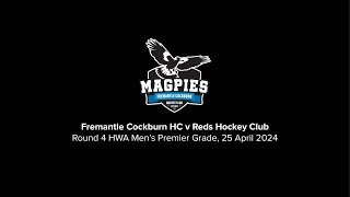 Fremantle Cockburn HC v Reds Hockey Club - Men’s Premier Grade Round 4